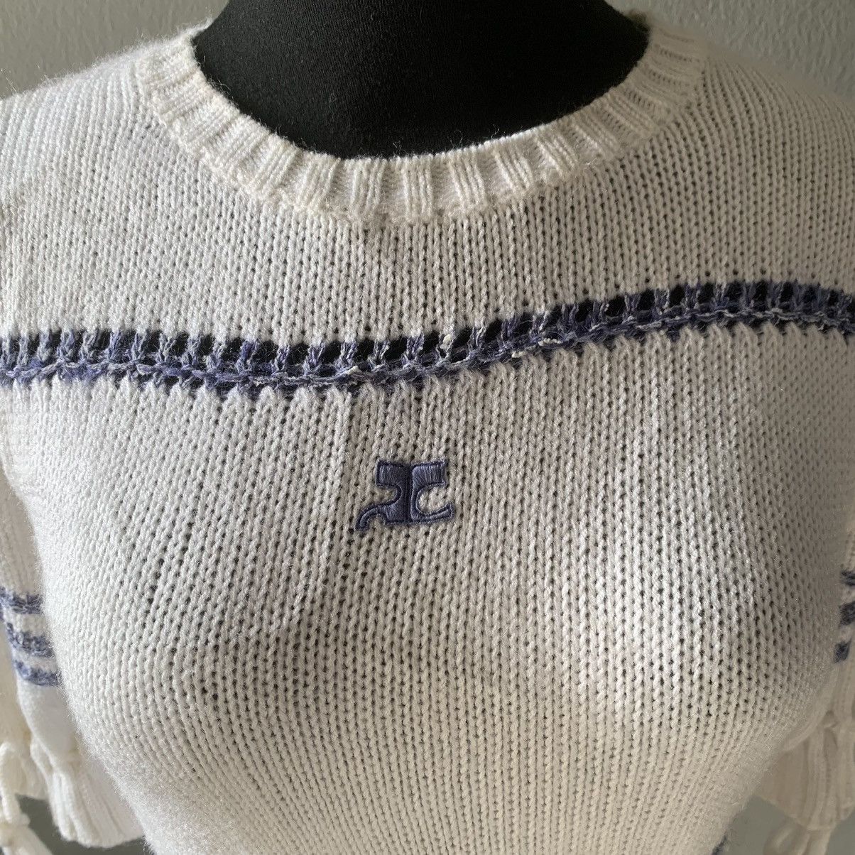 Courreges Vintage 1970’s Courreges Paris Jumper Size S / US 4 / IT 40 - 3 Thumbnail