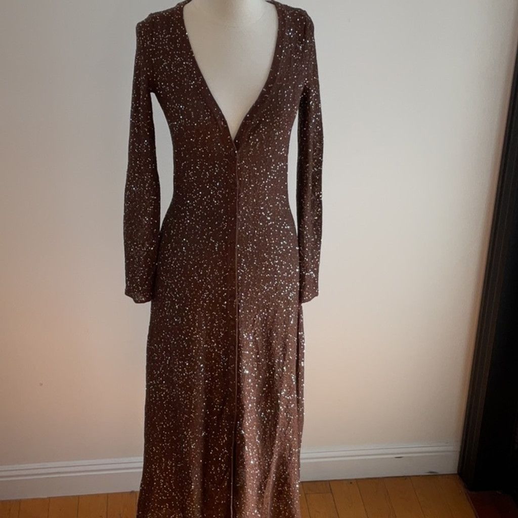 MISA Los Angeles MISA Los Angeles Rafael Cardigan Dress, Size: M Size M / US 6-8 / IT 42-44 - 10 Thumbnail
