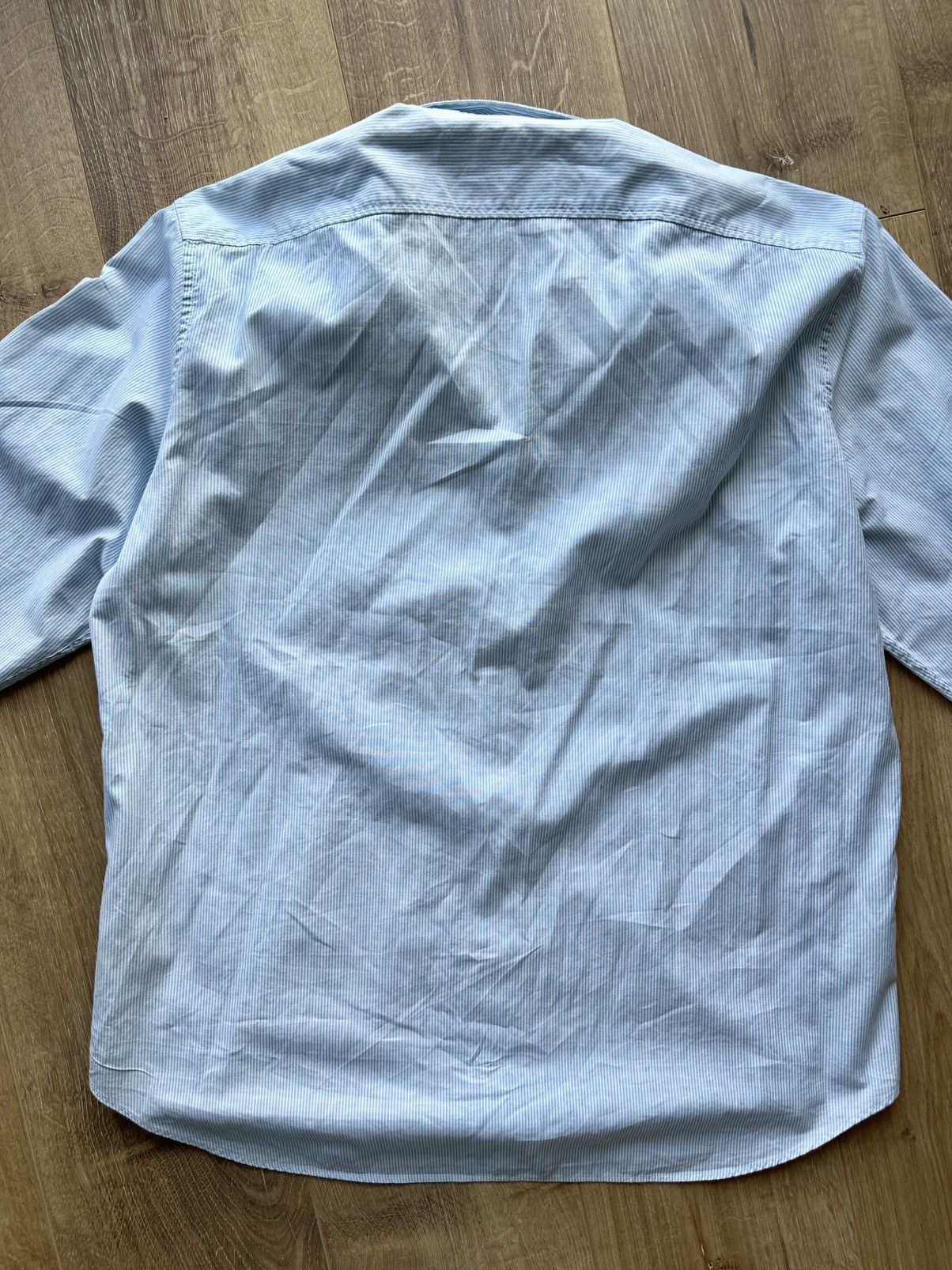 Burberry Burberry Brit Blue striped shirt Size US XL / EU 56 / 4 - 7 Thumbnail