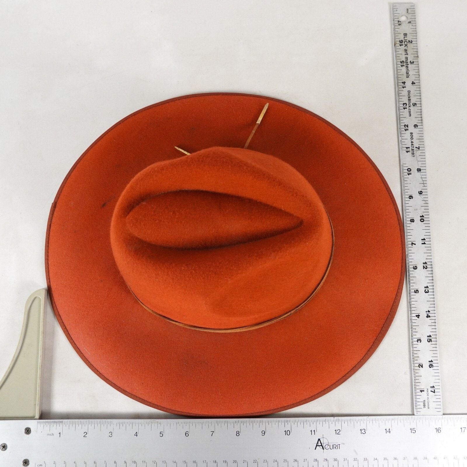 Other Boho Wide Brim Fedora Hat Western Cowboy Bucket Cap Sunhat Size ONE SIZE - 10 Thumbnail