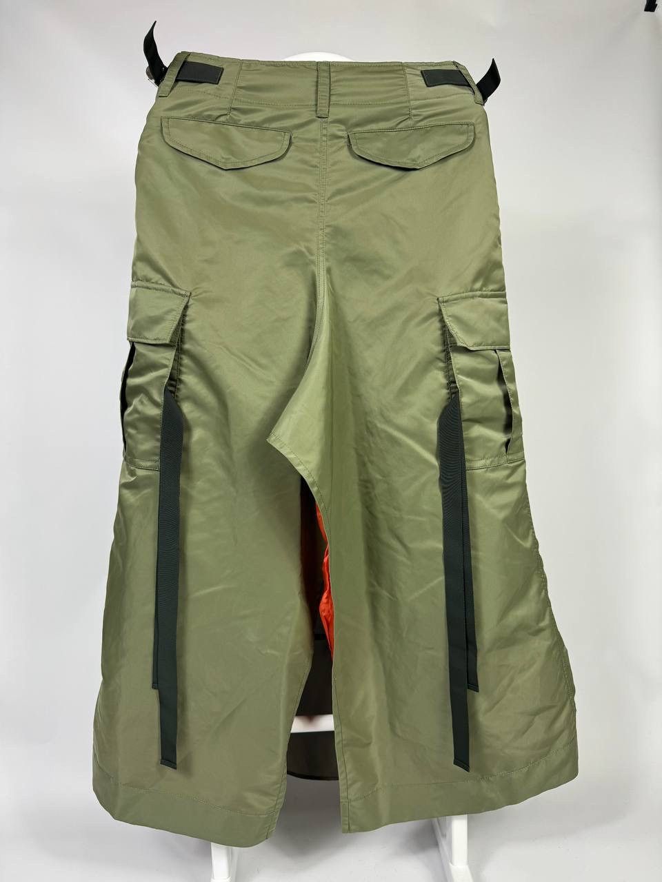 Japanese Brand × Sacai Rare Sacai 21ss nylon twill pleated skirt Size 32" / US 10 / IT 46 - 2 Thumbnail