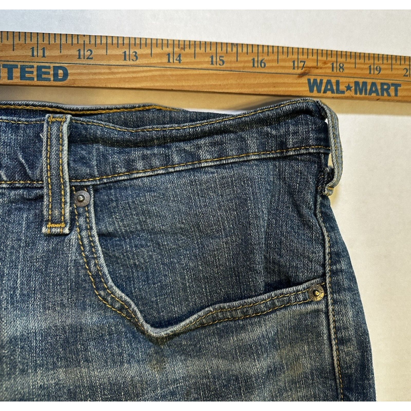 Levi's Levis Signature Bootcut Jeans 34x30 Denim Streetware Western Size US 34 / EU 50 - 11 Thumbnail