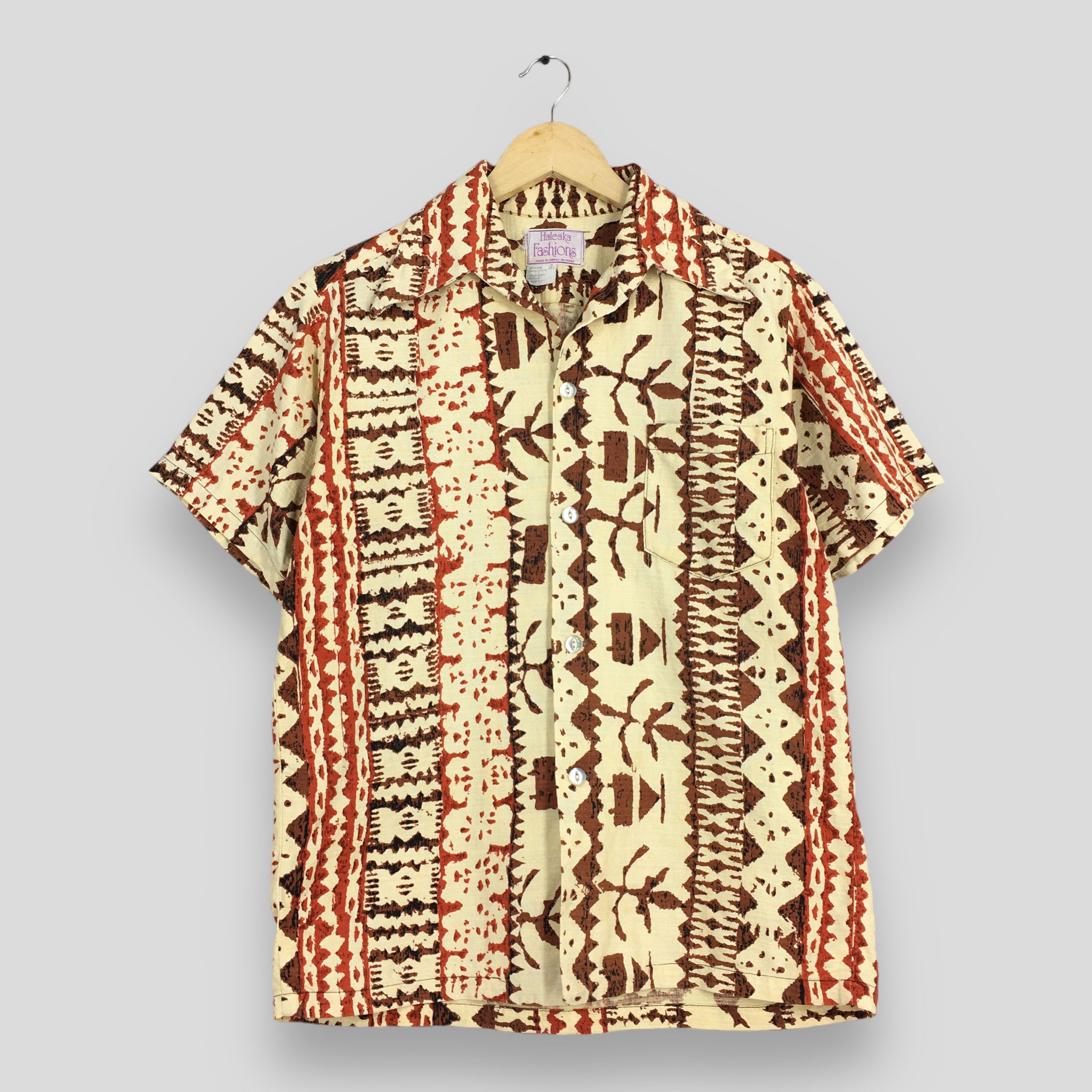 Vintage Vintage 70s Haleaka Hawaii Aloha Tropical Surf Shirts Large Size US L / EU 52-54 / 3 - 1 Thumbnail