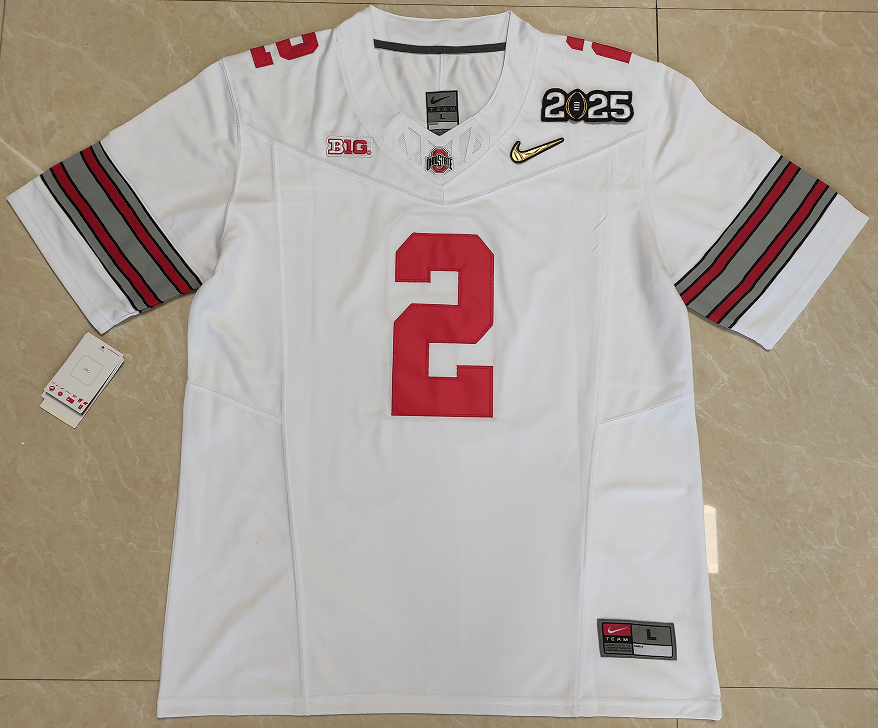 Other Men's Ohio State Buckeyes #2 Emeka Egbuka Jersey 2025 pacth Size US S / EU 44-46 / 1 - 1 Thumbnail