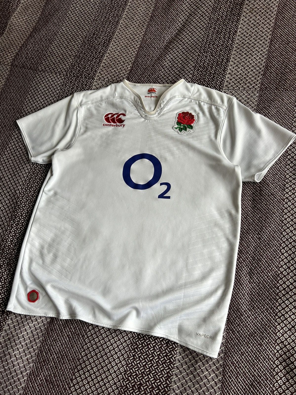 Canterbury of New Zealand Canterbury English Rugby National Team Jersey Size L Size US L / EU 52-54 / 3 - 2 Thumbnail