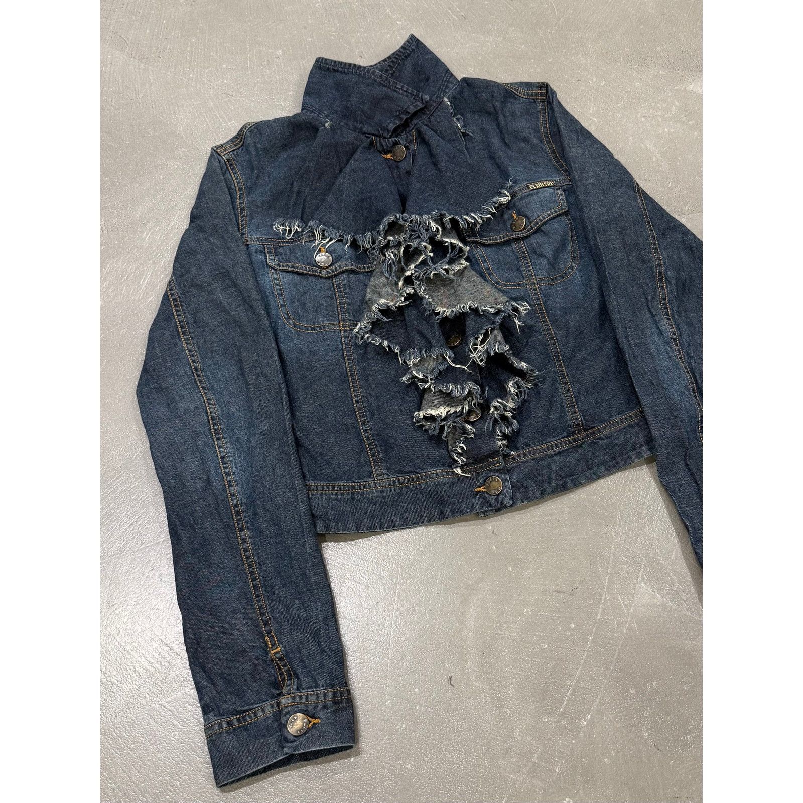 plein sud 2000s Plein Sud denim jacket Size S / US 4 / IT 40 - 3 Thumbnail