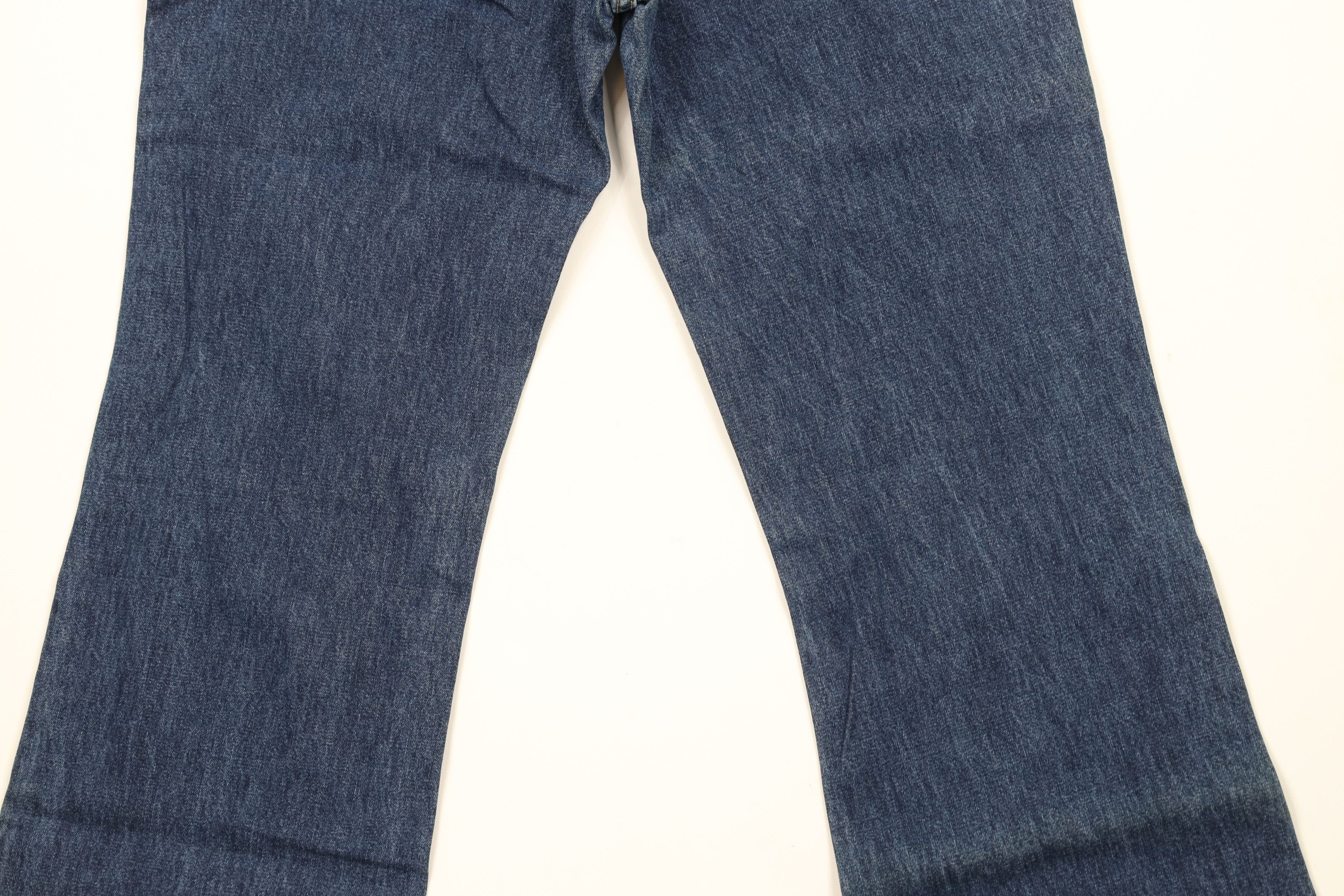 Esprit × Vintage Vintage Y2K Esprit Babydoll Flared Wide Leg Denim Jeans Blue Size 28" / US 6 / IT 42 - 11 Thumbnail