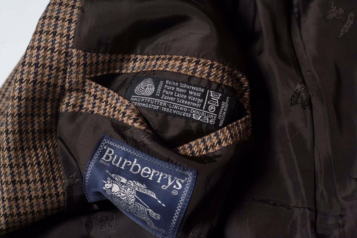 Burberry Burberry vintage tweed sport blazer Size 48L - 10 Thumbnail