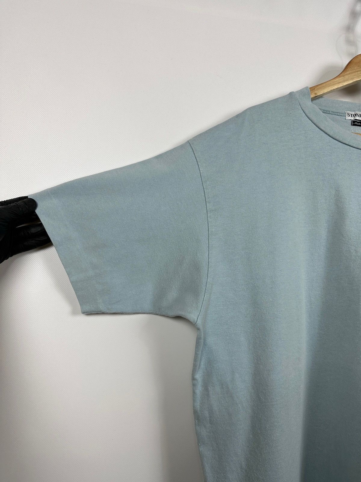 Stone Island 1997 Vintage Stone Island Archive Pocket Blue T-Shirt Size US XXL / EU 58 / 5 - 12 Thumbnail