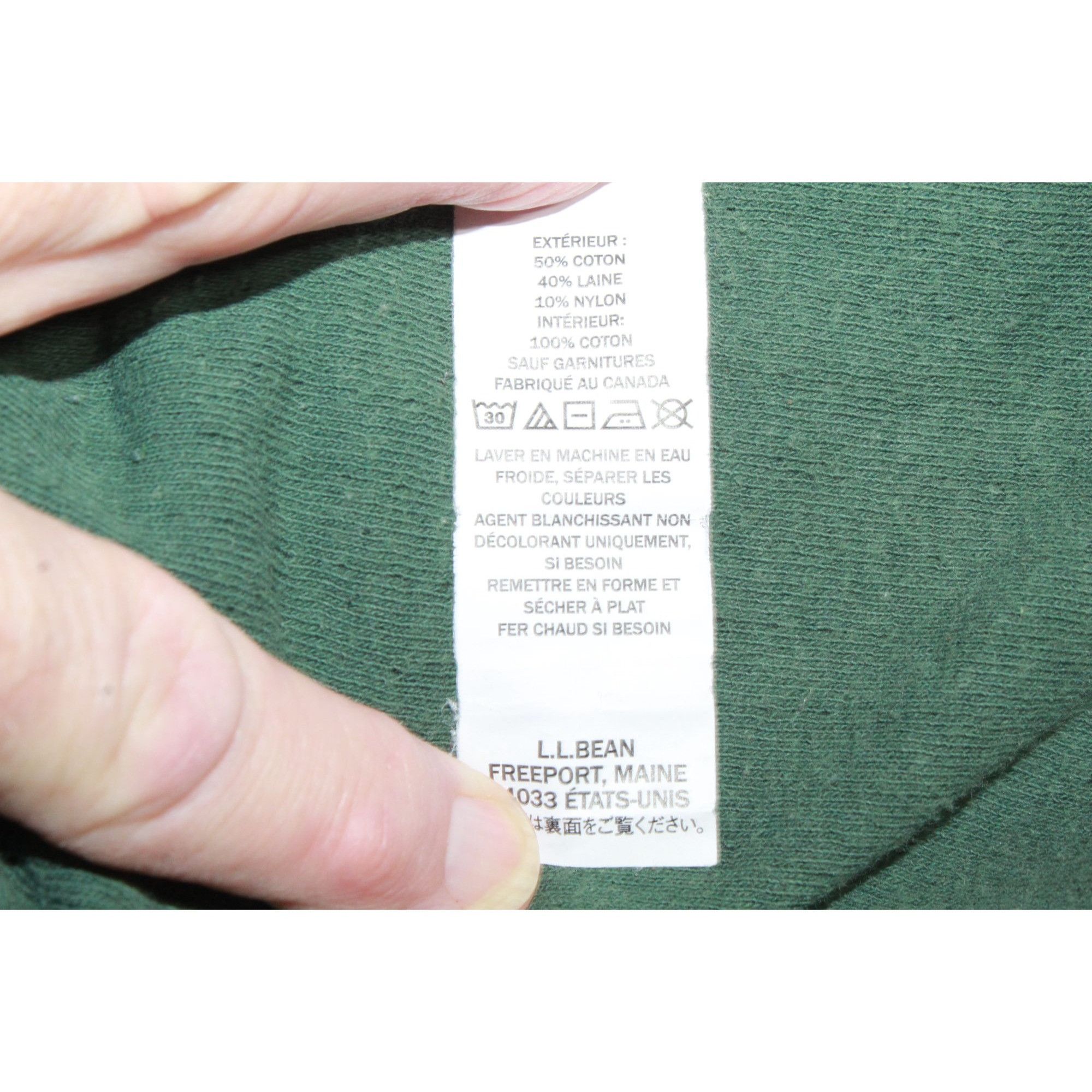 L.L. Bean LL Bean Men's Two Layer River Driver's Shirt Henley Warm Size US L / EU 52-54 / 3 - 7 Thumbnail