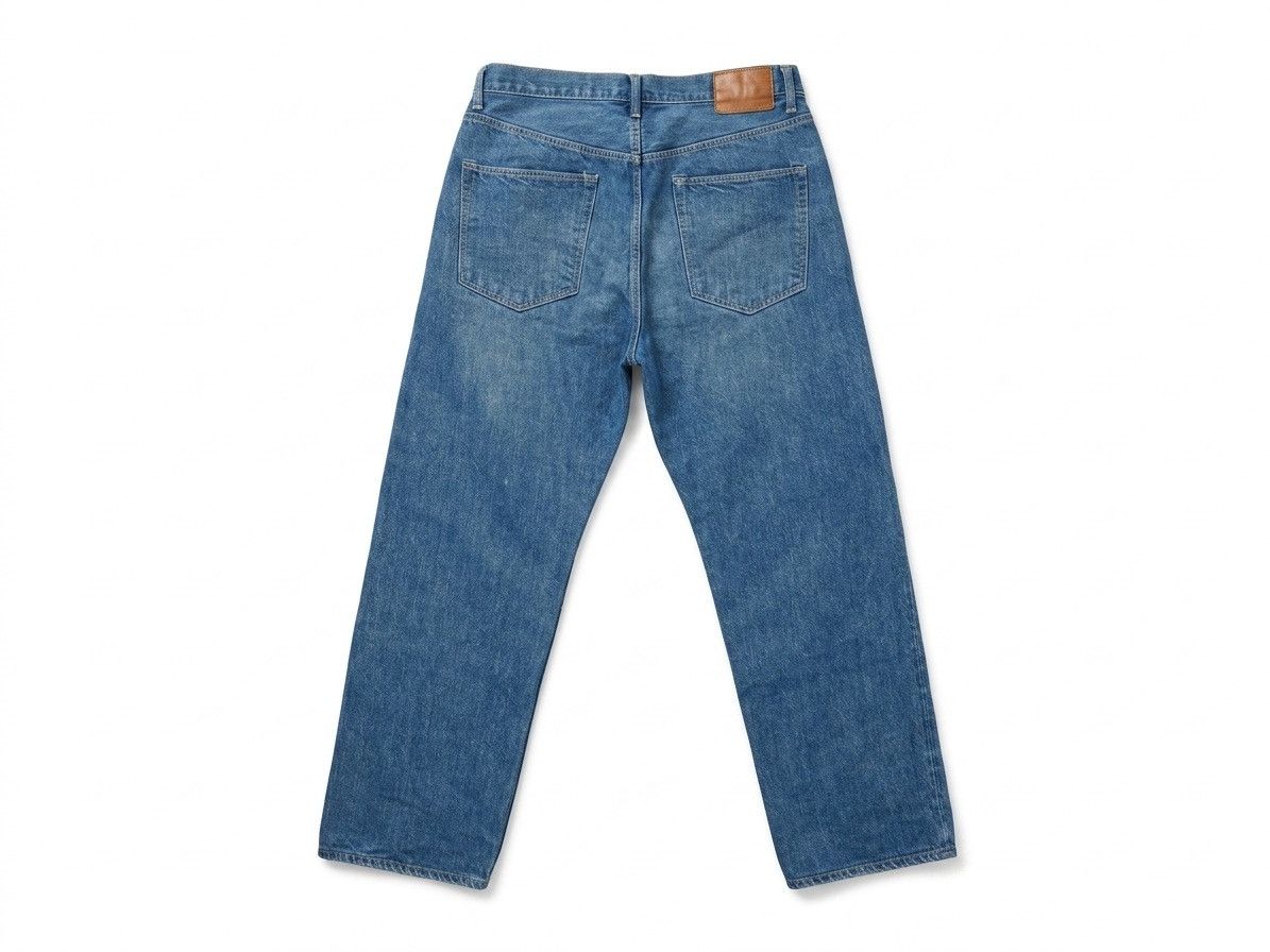 HATSKI HATSKI Washi Denim Wide Jeans - Made in Japan - Size 5 Size US 34 / EU 50 - 2 Thumbnail
