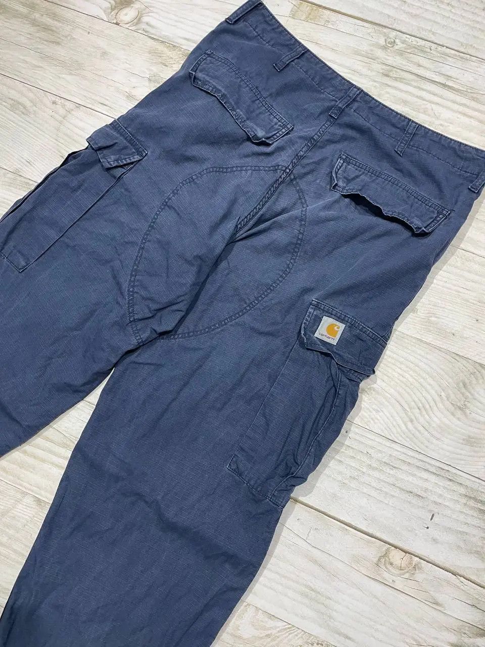 Carhartt Vintage Carhartt WIP Cargo Pants Distrissed Work Size US 33 - 12 Thumbnail