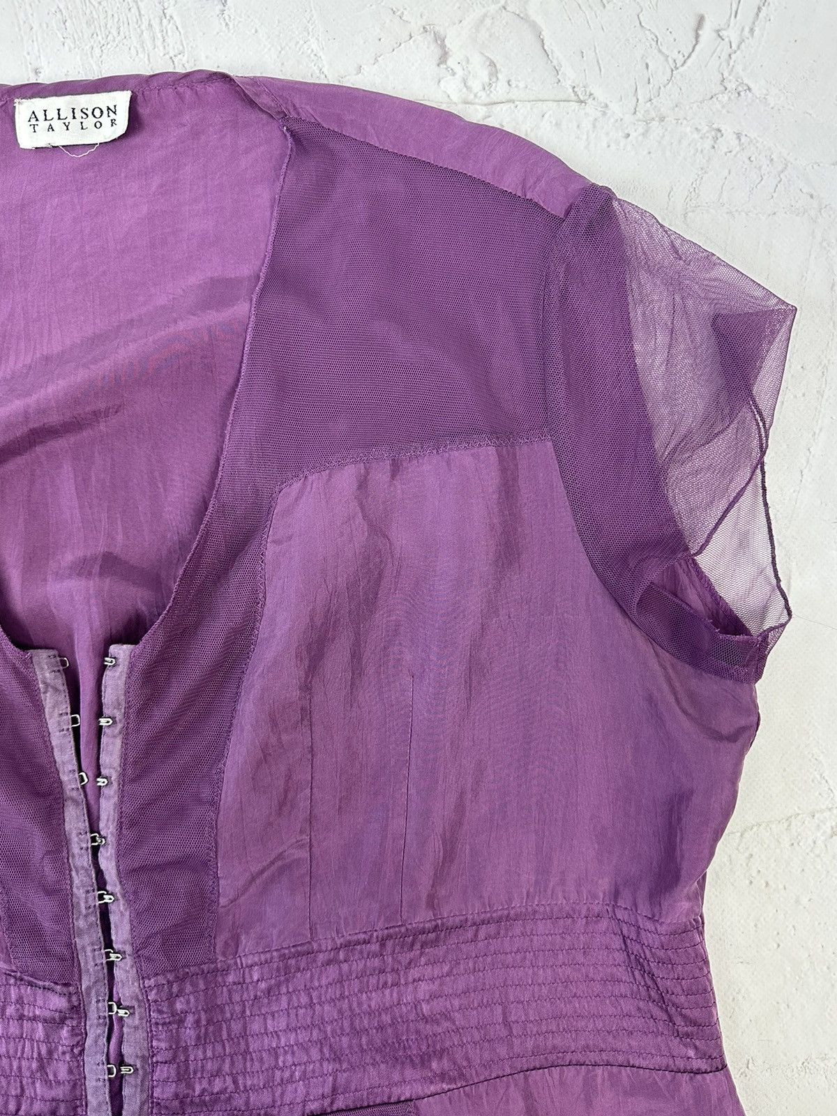 Beauty Beast × Japanese Brand × Vintage Vintage Mesh Hook-Loop Top Size M / US 6-8 / IT 42-44 - 4 Thumbnail