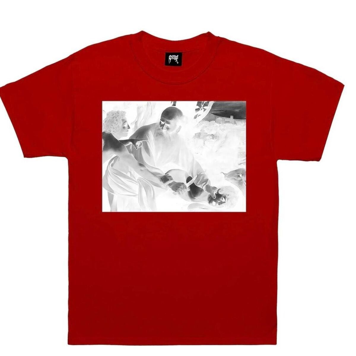 Revenge Revenge x Juice Wrld Sacrifice of Isaac Tee Red Size US XL / EU 56 / 4 - 1 Thumbnail