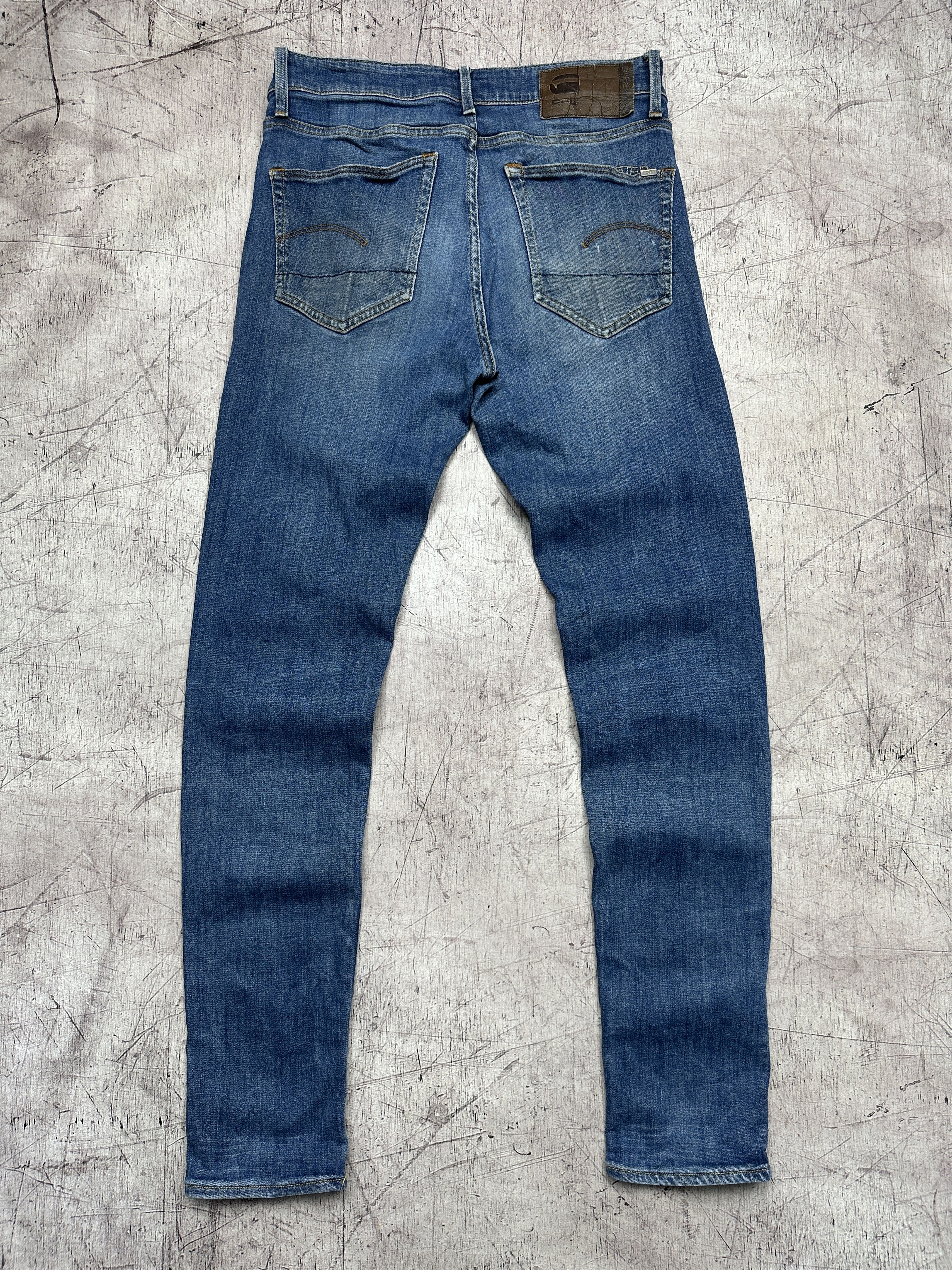 G-Star G Star Raw Mens 3301 Slim Denim Pants Jeans Size US 30 / EU 46 - 6 Thumbnail