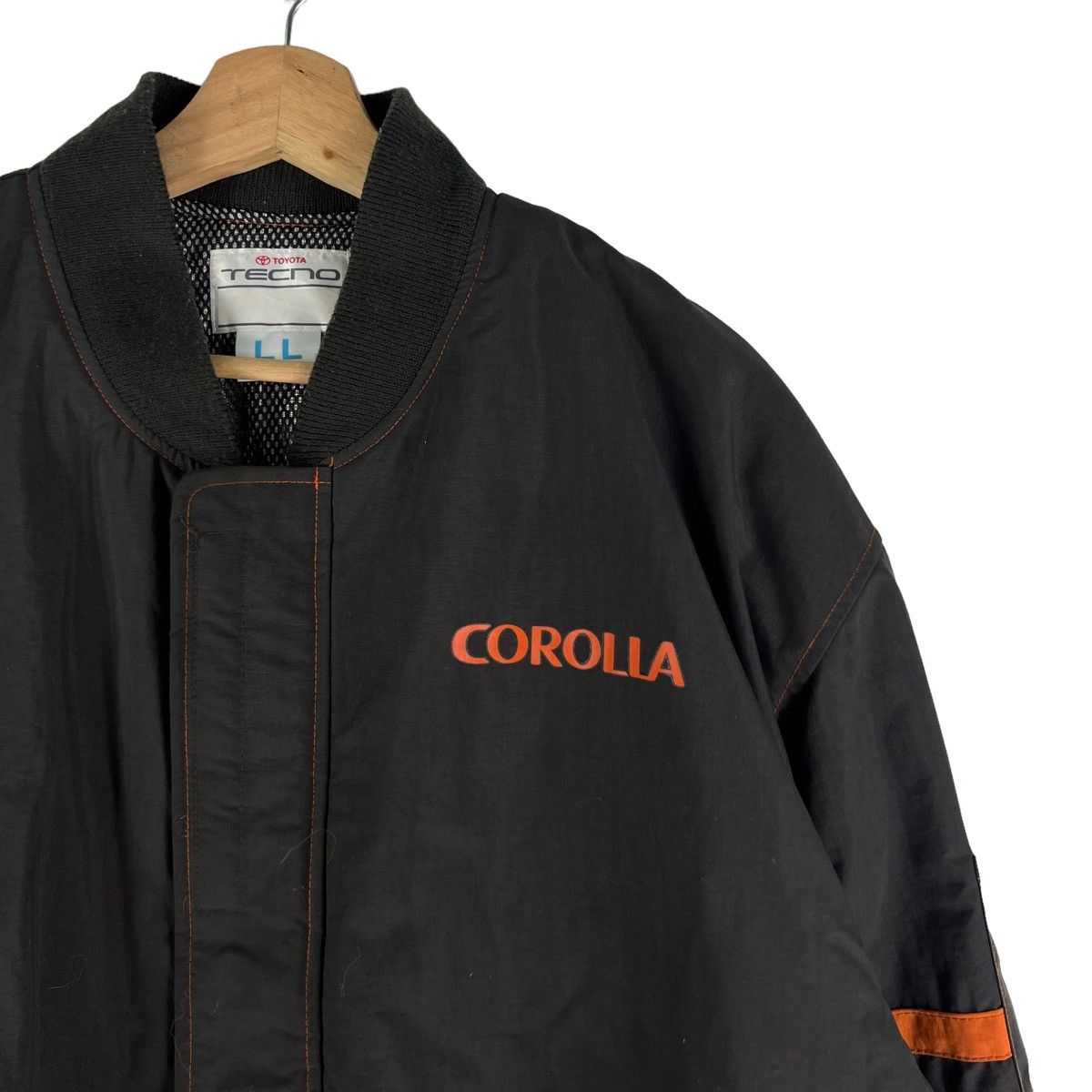 Vintage 🔥VINTAGE WORKER BOMBER JACKET TOYOTA TECNO BIG LOGO Size US L / EU 52-54 / 3 - 4 Thumbnail