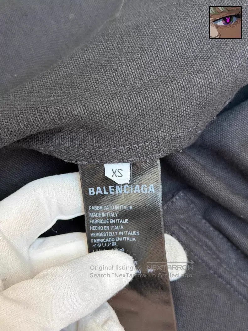 Balenciaga Balenciaga Studded zippered hooded jacket Size US XS / EU 42 / 0 - 7 Thumbnail