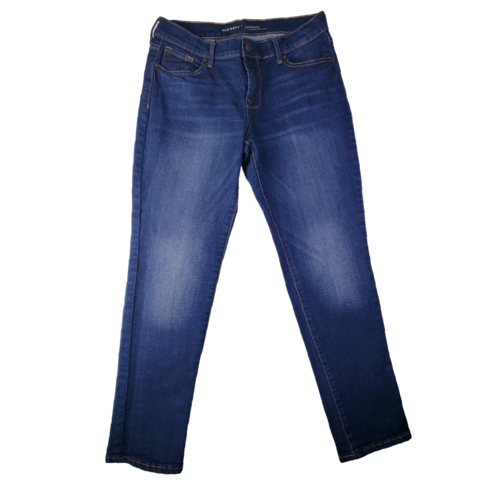Old Navy Old Navy Women’s Skinny Jeans Size 4 Short Mid Rise Medium Wash Size 27" / US 4 / IT 40 - 2 Thumbnail