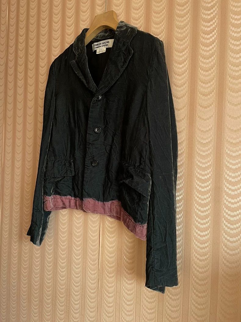 Comme des Garcons Comme Des Garcons Women's burnt velvet bleached pleated ja Size S / US 4 / IT 40 - 4 Thumbnail