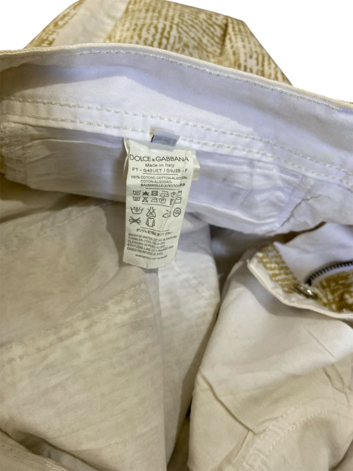 Dolce & Gabbana DOLCE & GABBANA PANTS Size US 34 / EU 50 - 6 Thumbnail