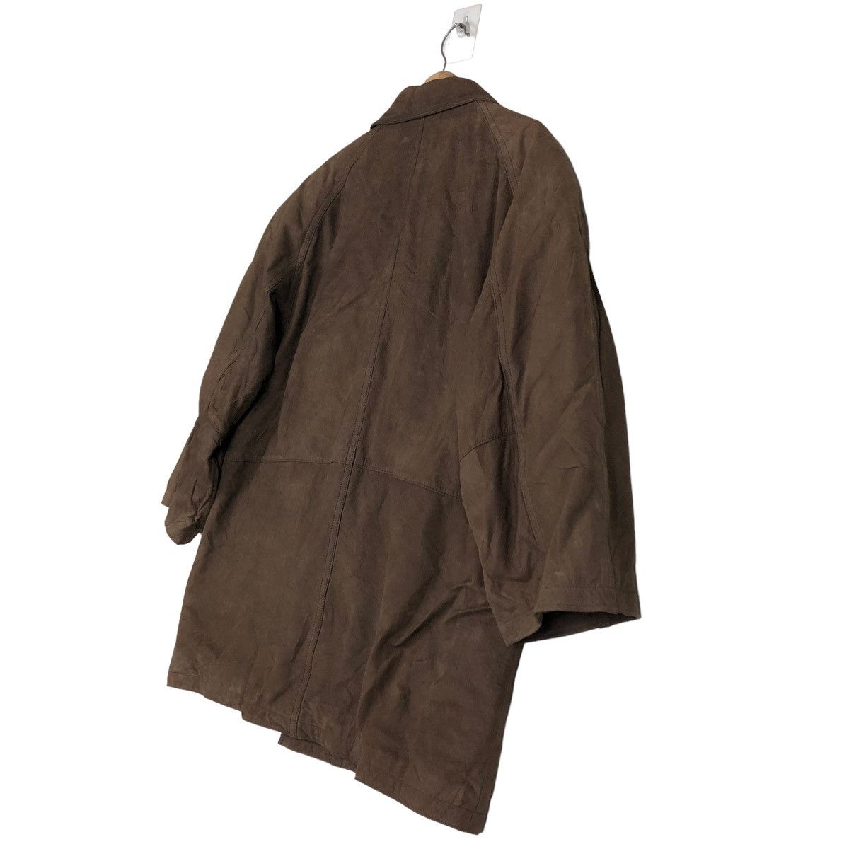 Japanese Brand 🔥VINTAGE FLY LEATHER JACKET ISSEY MIYAKE DESIGN Size US L / EU 52-54 / 3 - 10 Thumbnail