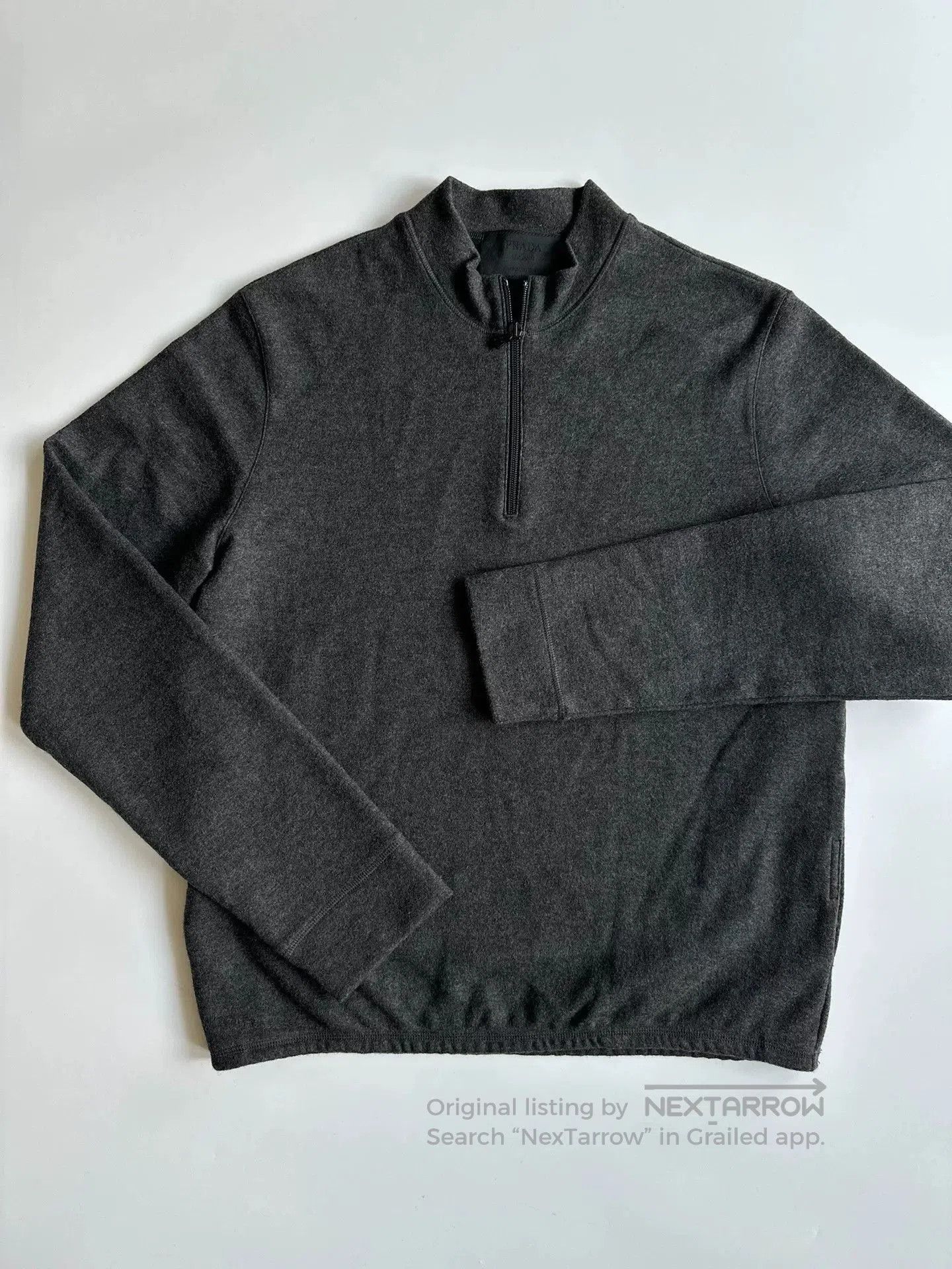 Prada PRADA Half-Zip Wool Pullover Sweatshirt. Size US M / EU 48-50 / 2 - 1 Thumbnail