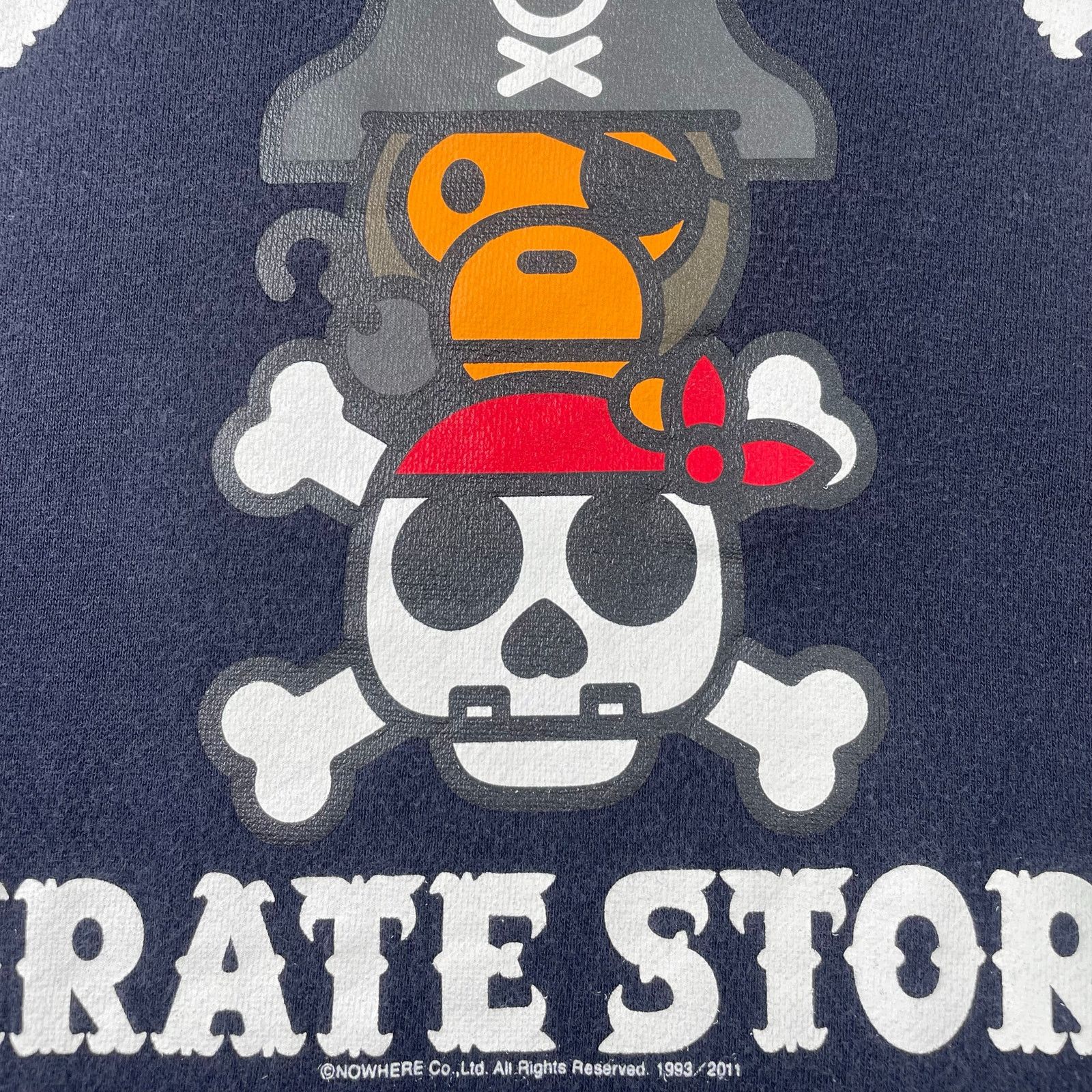 Bape 2011 BAPE Pirate Store Exclusive Hoodie Size US L / EU 52-54 / 3 - 3 Thumbnail