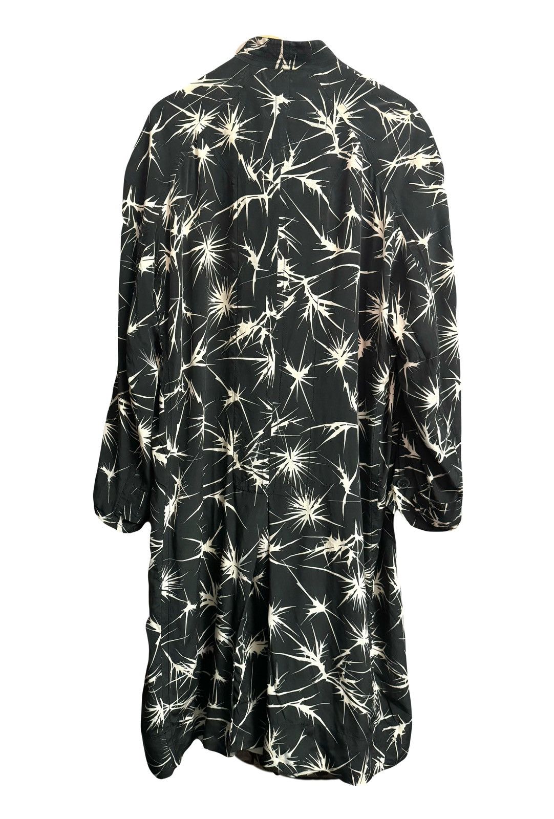 Haider Ackermann haider Ackermann floral slik printed coat 42 wo Size M / US 6-8 / IT 42-44 - 8 Thumbnail