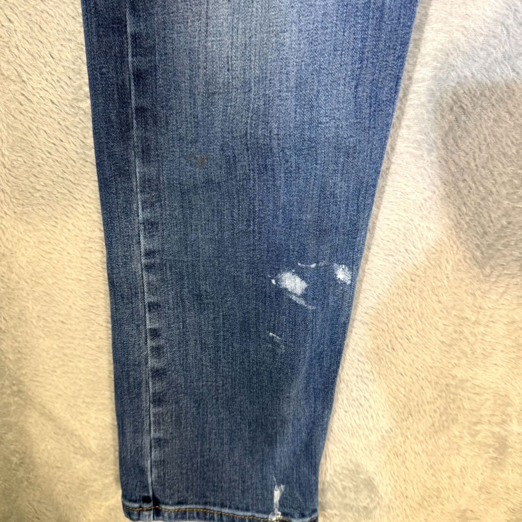 Levi's Levi’s 502 Jeans Men’s 32x32 Blue Denim Stretch Mid-Rise Straight Leg Regular Fit Redesign? Size US 32 / EU 48 - 5 Thumbnail