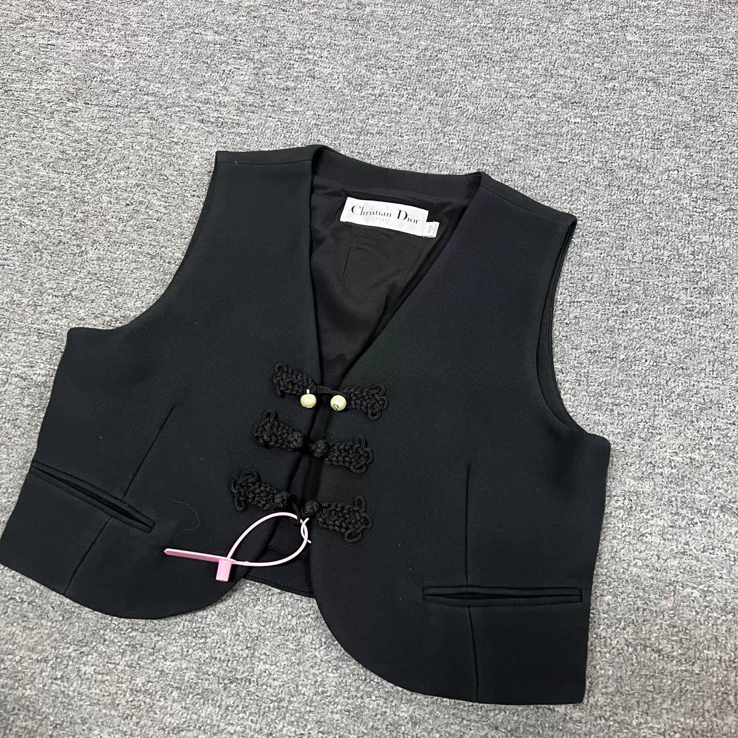 Dior Dior Chinese Frog Button Short Vest 38 99New Size S / US 4 / IT 40 - 3 Thumbnail
