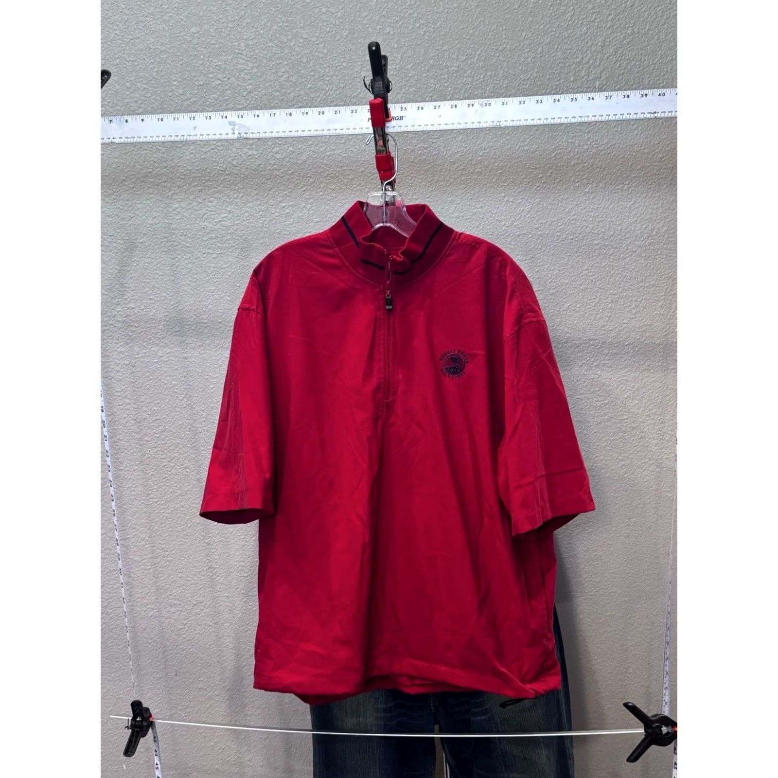 Vintage Ashworth Pebble Beach Golf Links Windbreaker SWEATER Large L Mens Size US L / EU 52-54 / 3 - 2 Thumbnail