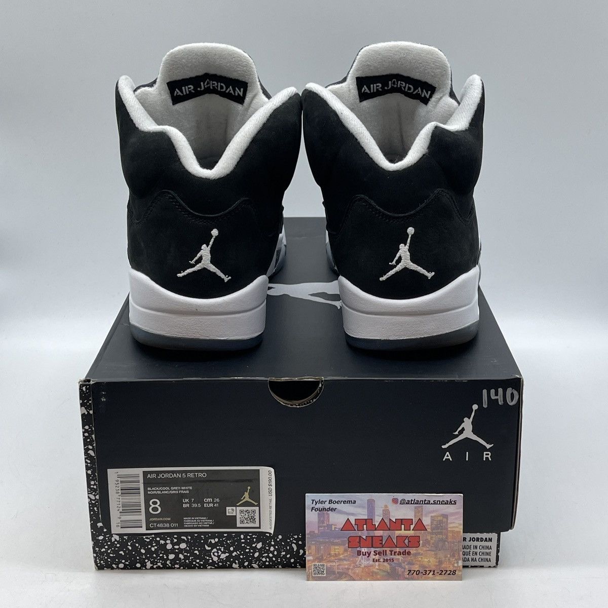 Jordan Brand Air Jordan 5 Oreo Size US 8 / EU 41 - 3 Thumbnail