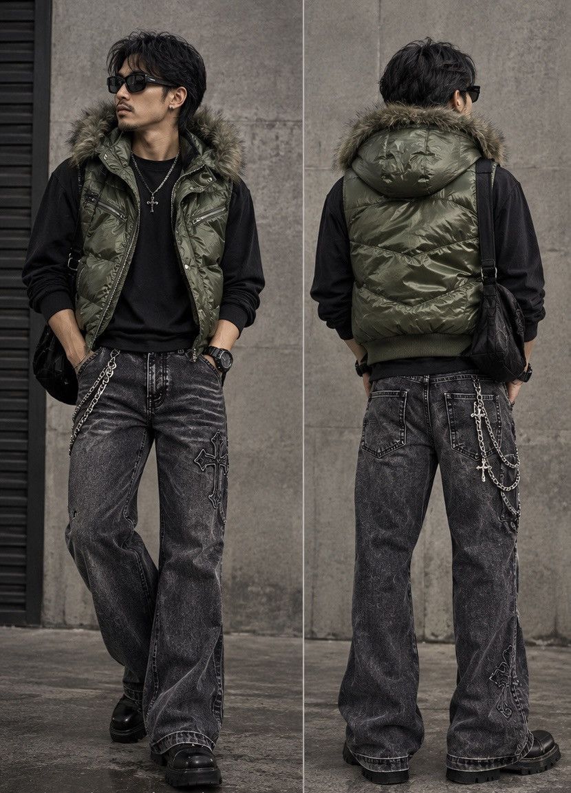 Japanese Brand × PPFM × Tornado Mart PPFM Double Zipper Puffer Fur