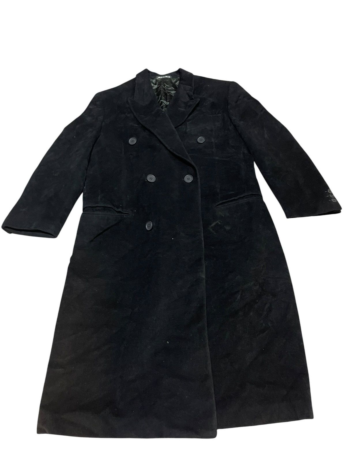 Giorgio Armani Vintage 80s Giorgio Armani Wool Cashgora Coat made in Italy Size US L / EU 52-54 / 3 - 7 Thumbnail