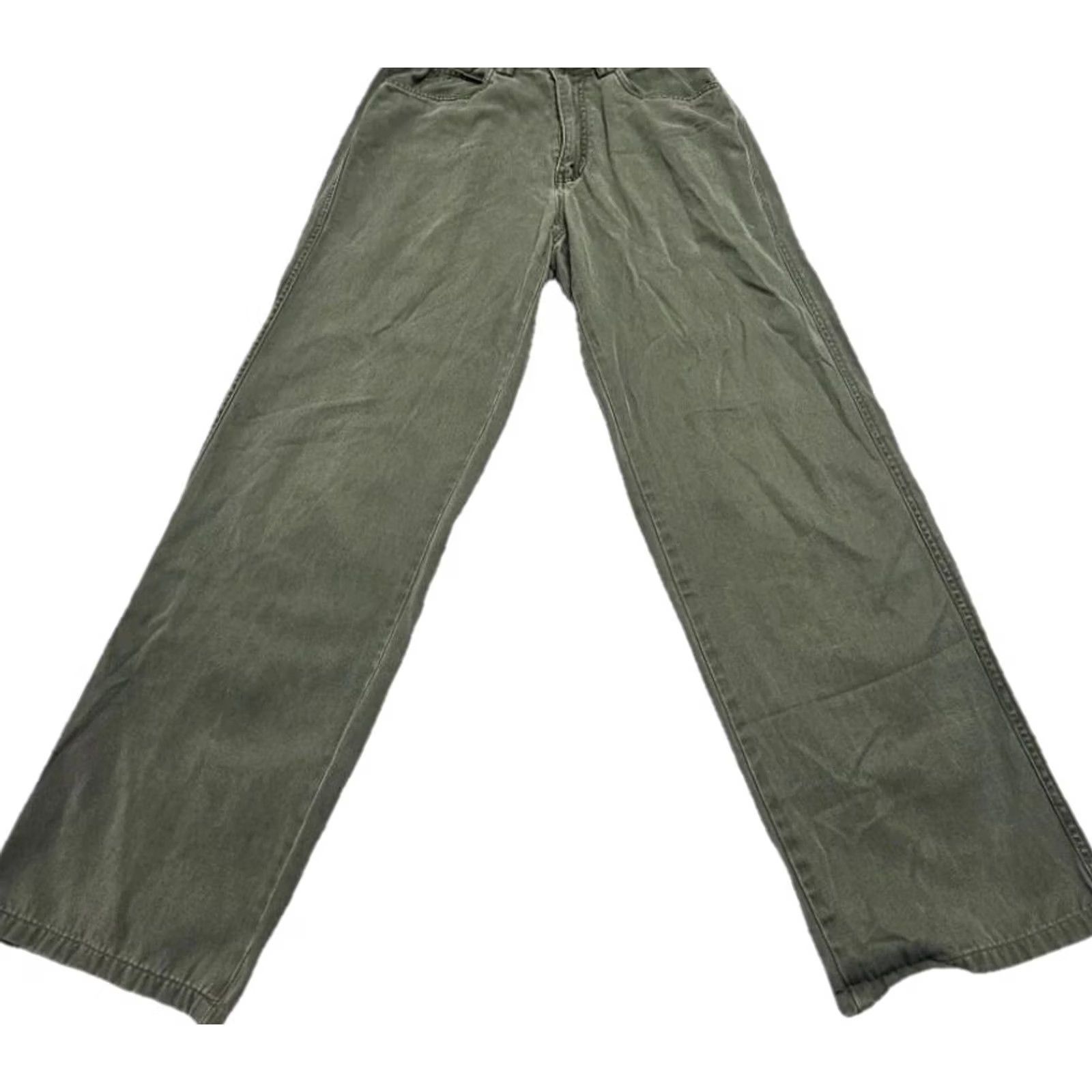 Tommy Bahama VINTAGE Tommy Bahama Pants Mens 30 Olive Lyocell Cotton Resort Casual Straight Relaxed Inseam 28 in Green Size US 30 / EU 46 - 2 Thumbnail