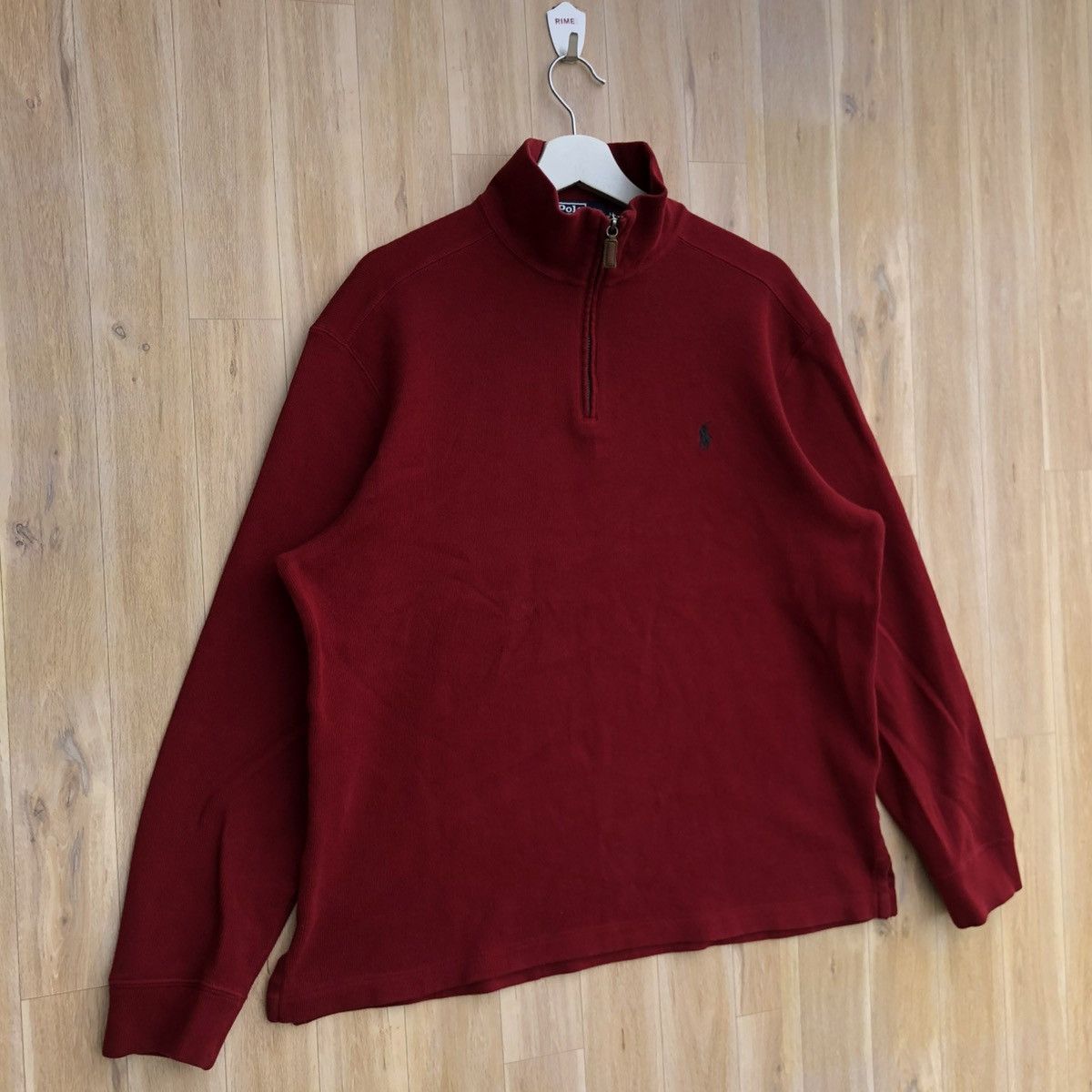 Polo Ralph Lauren × Vintage Vintage Polo Ralph Lauren Half Zipper Pullover Sweatshirt Size US L / EU 52-54 / 3 - 2 Thumbnail