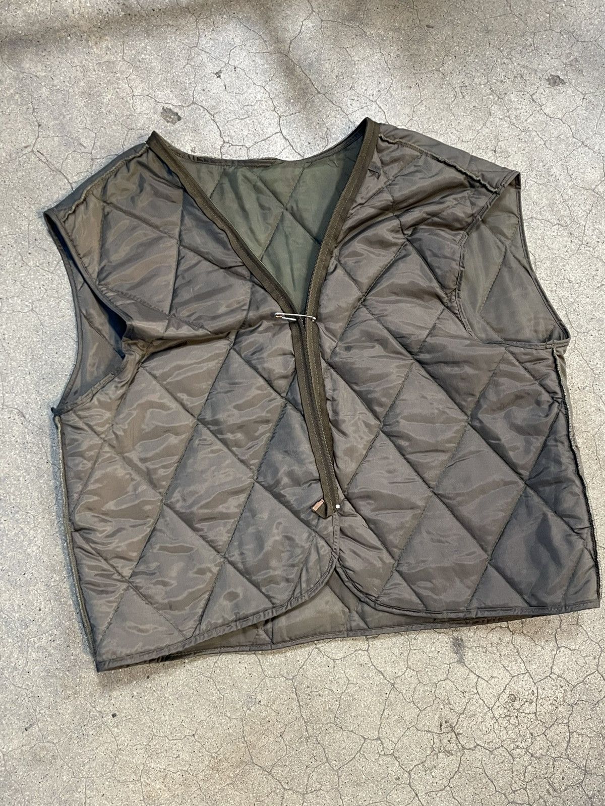 Vintage 90’s 2000’s Y2K VTG Vintage Military Green Liner Vest Size US M / EU 48-50 / 2 - 1 Thumbnail