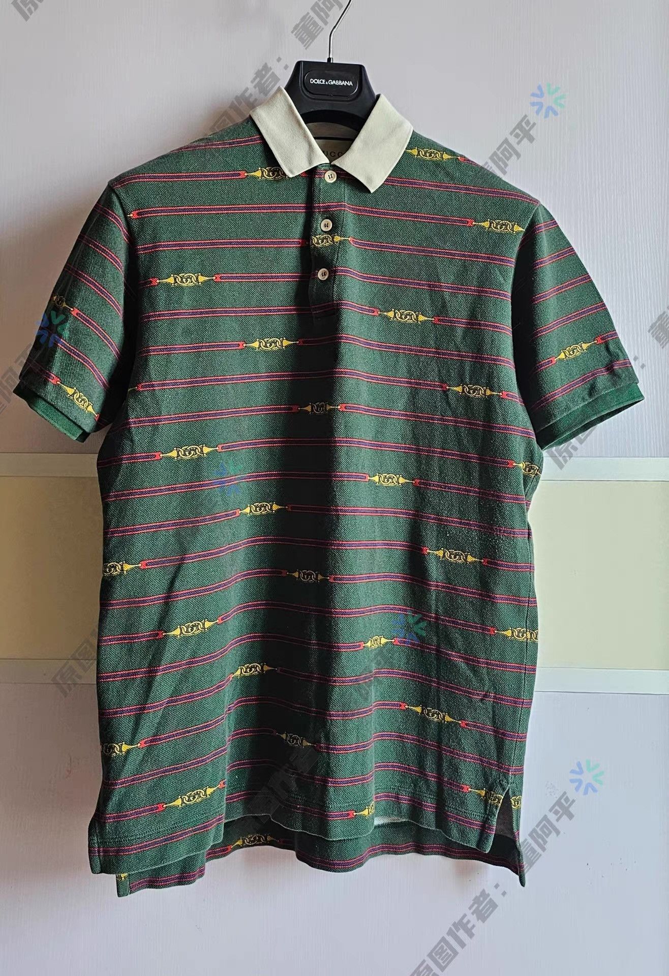 Gucci Gucci Men's Polo Shirt, Q4 Size US L / EU 52-54 / 3 - 1 Thumbnail