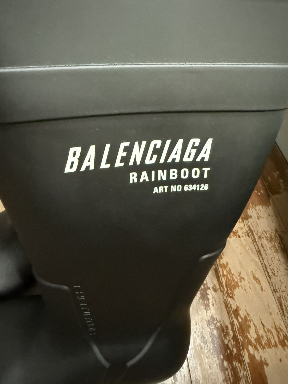 Balenciaga Balenciaga excavator rain boots Size US 10.5 / EU 43-44 - 3 Thumbnail
