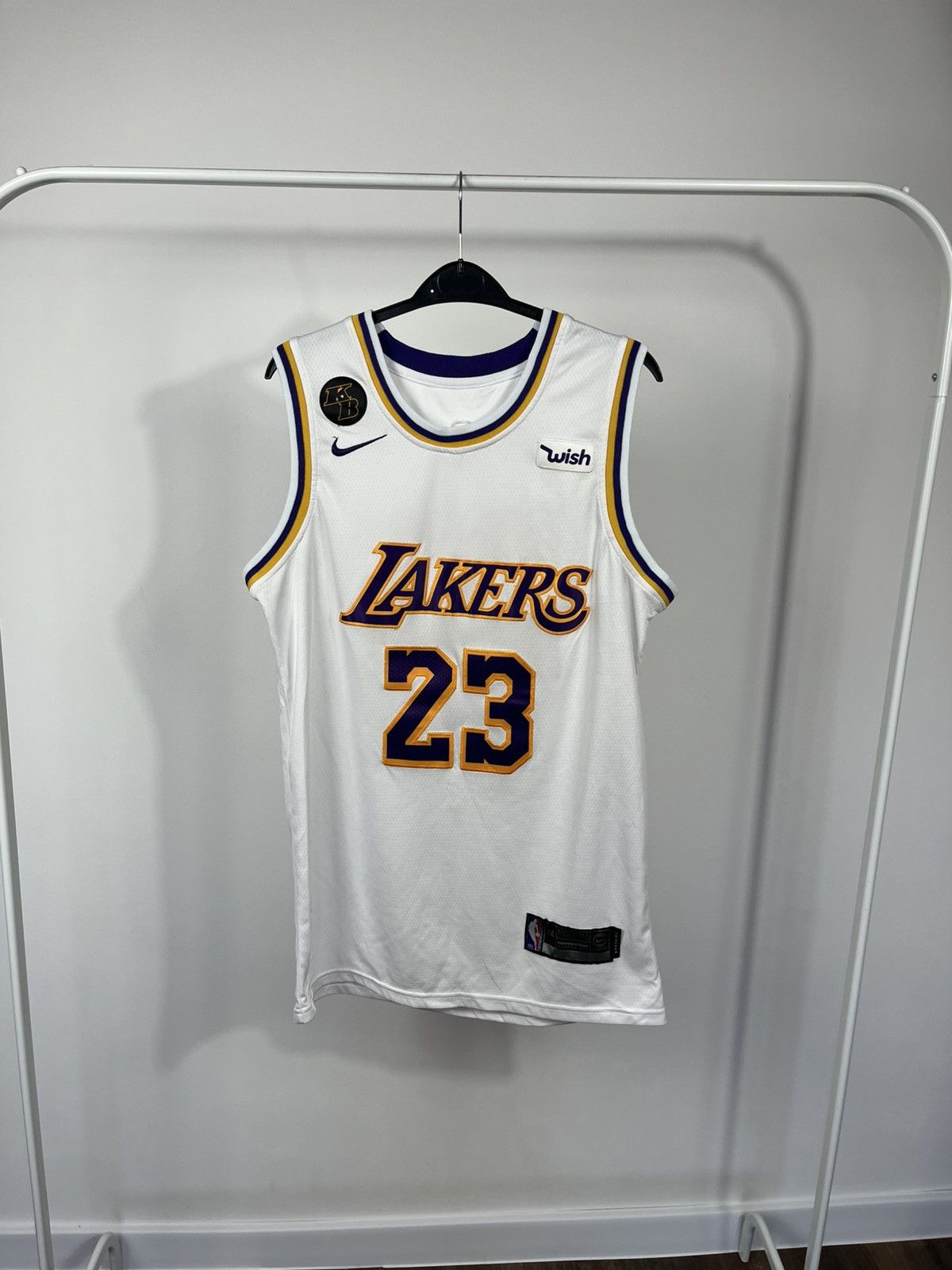 Nike Los Angeles Lakers #23 James White NBA Basketball Jersey Size US M / EU 48-50 / 2 - 1 Thumbnail