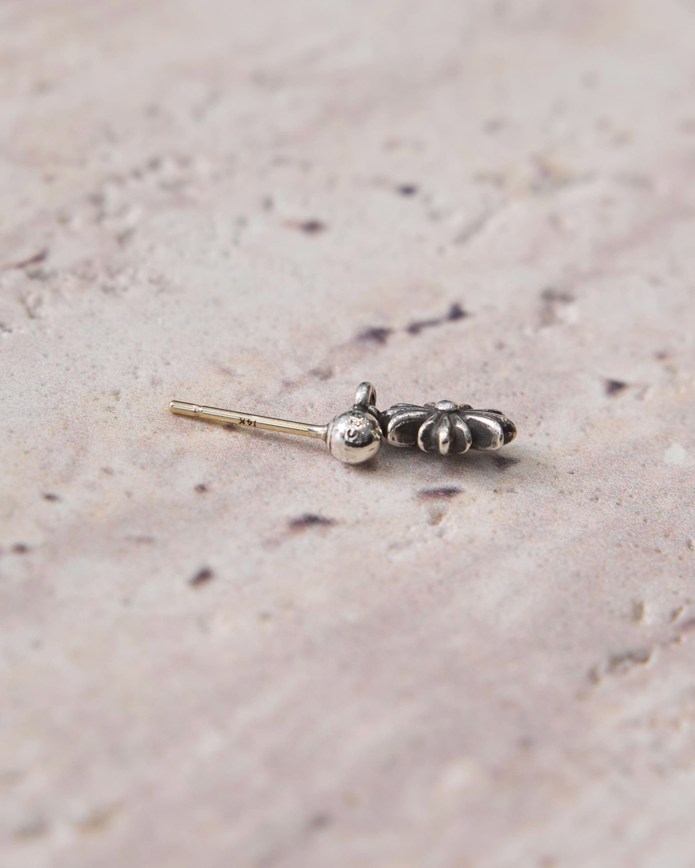 Chrome Hearts Chrome Hearts Tiny E silver diamond earring Size ONE SIZE - 3 Thumbnail
