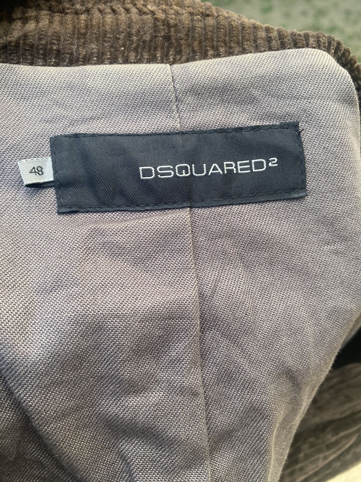 Dsquared2 Luxury Dsquared2 Corduroy Button Jacket Size US M / EU 48-50 / 2 - 13 Thumbnail