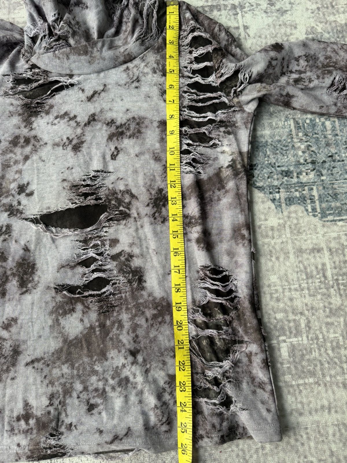 Tornado Mart Tornado Mart Japan Distressed Turtle Neck Longsleeve Size US M / EU 48-50 / 2 - 19 Thumbnail