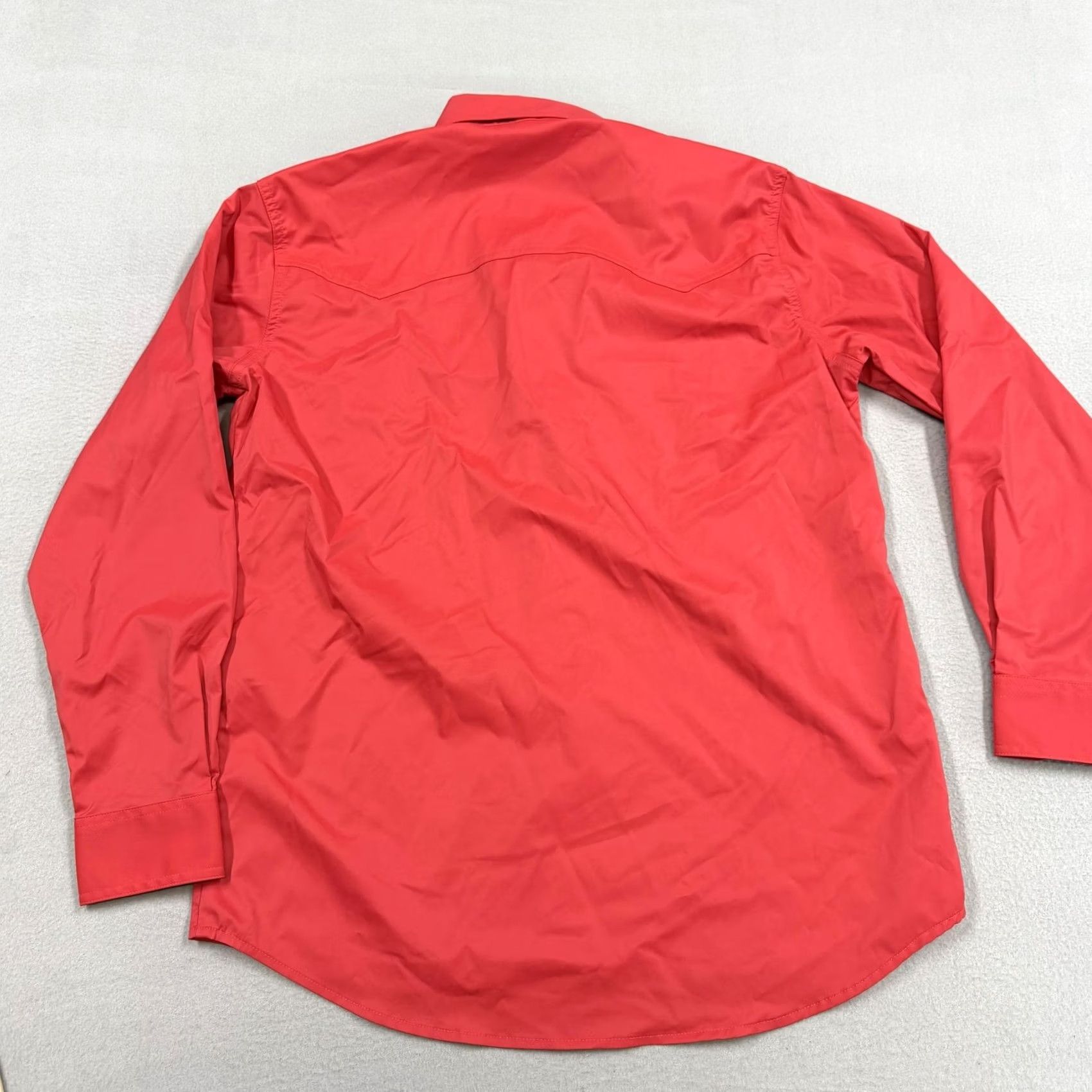 Vintage Kevin's Plantation Collection Shirt Mens Large Red West Button Long Sleeve Size US L / EU 52-54 / 3 - 6 Thumbnail