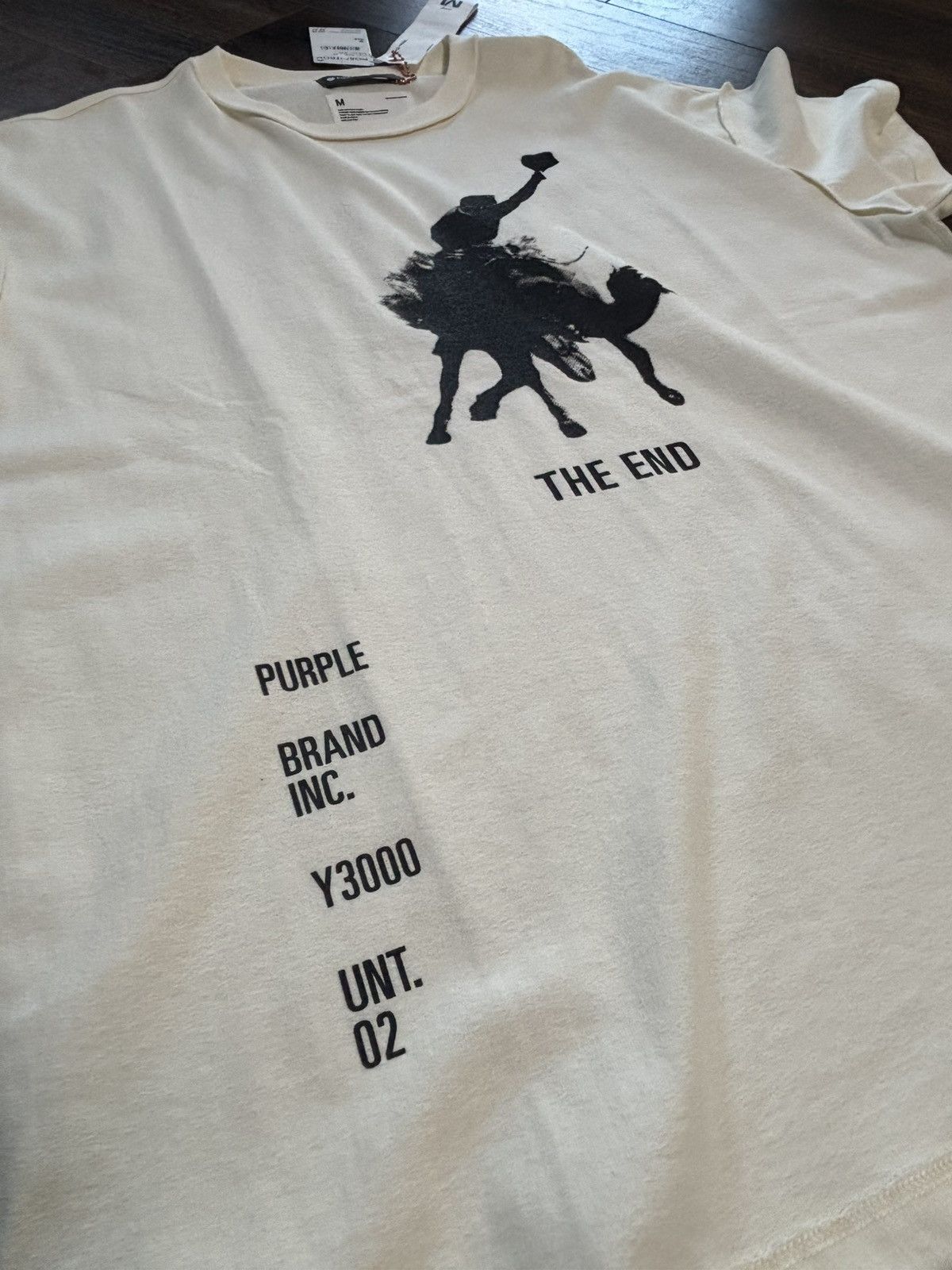 Purple Brand Purple Cowboy Tee Size US M / EU 48-50 / 2 - 2 Thumbnail
