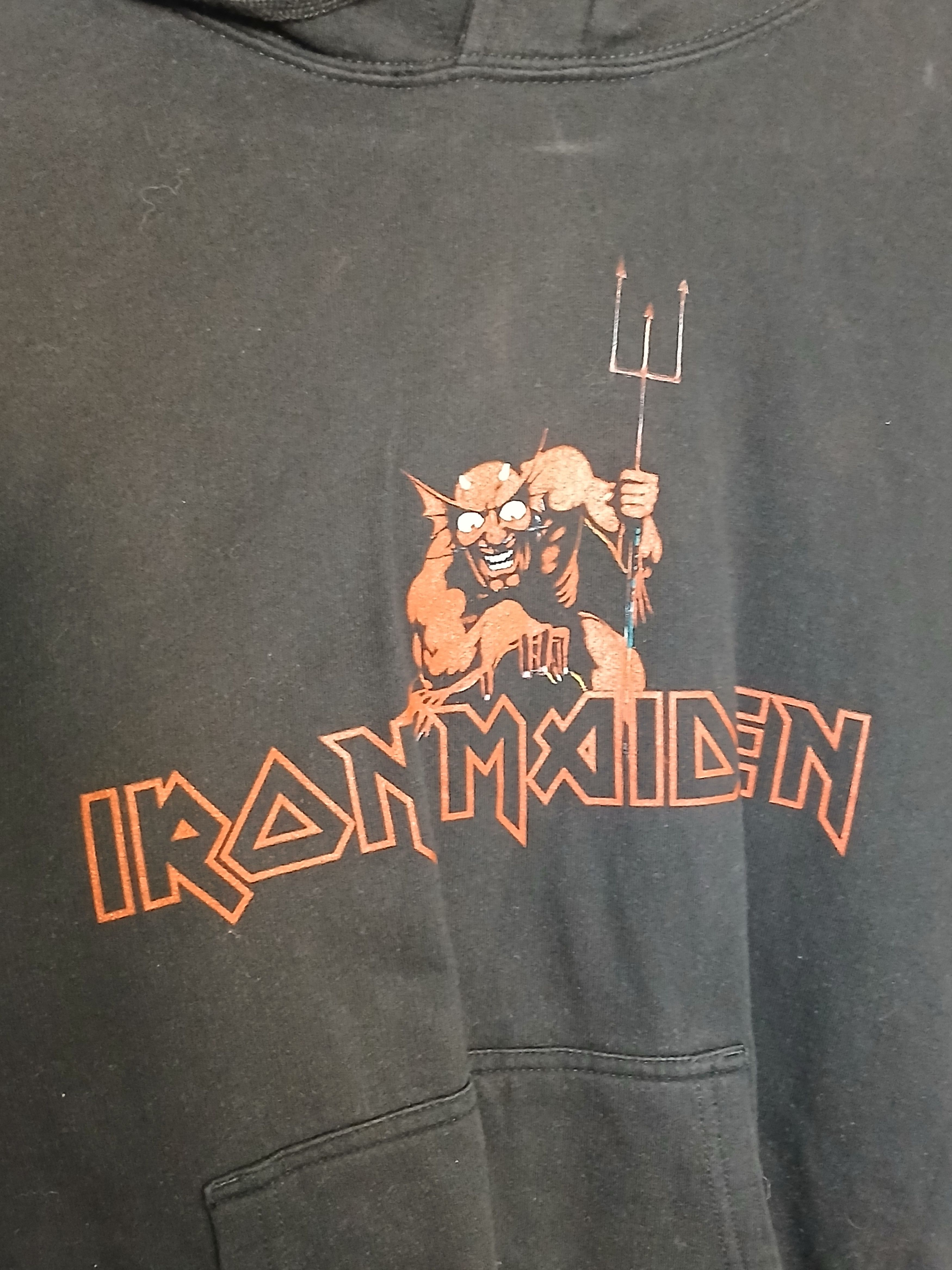Iron Maiden Vintage 2003 Iron Maiden The Number Of The Beast Hoodie Size US L / EU 52-54 / 3 - 4 Thumbnail
