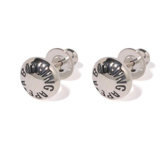 Bape Bape Silver 925 Earrings Size ONE SIZE - 1 Thumbnail
