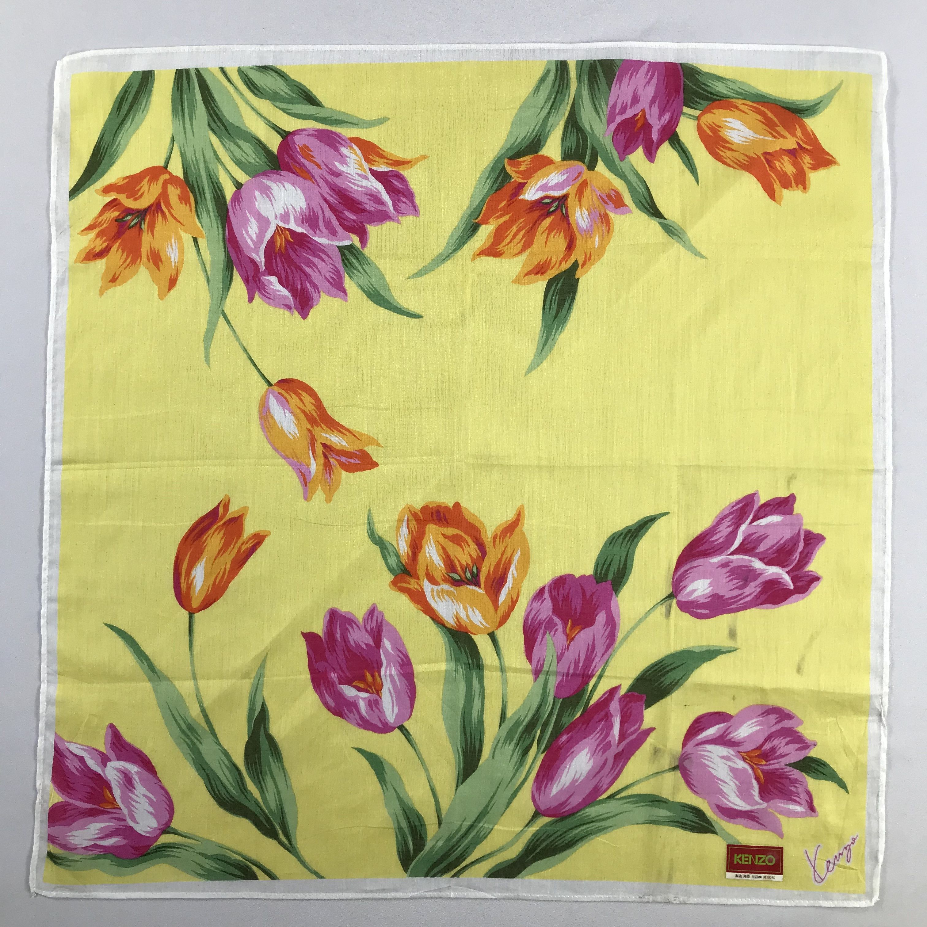 Kenzo Kenzo Handkerchief / Bandana / Neckerchief C546 Size ONE SIZE - 3 Thumbnail
