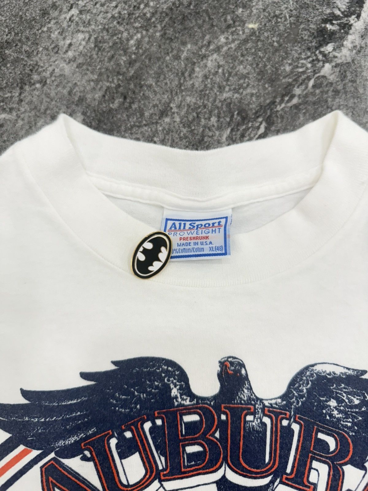 All Sport 90s Auburn Football “100 Year Anniversary” College Tshirt Size US XL / EU 56 / 4 - 5 Thumbnail