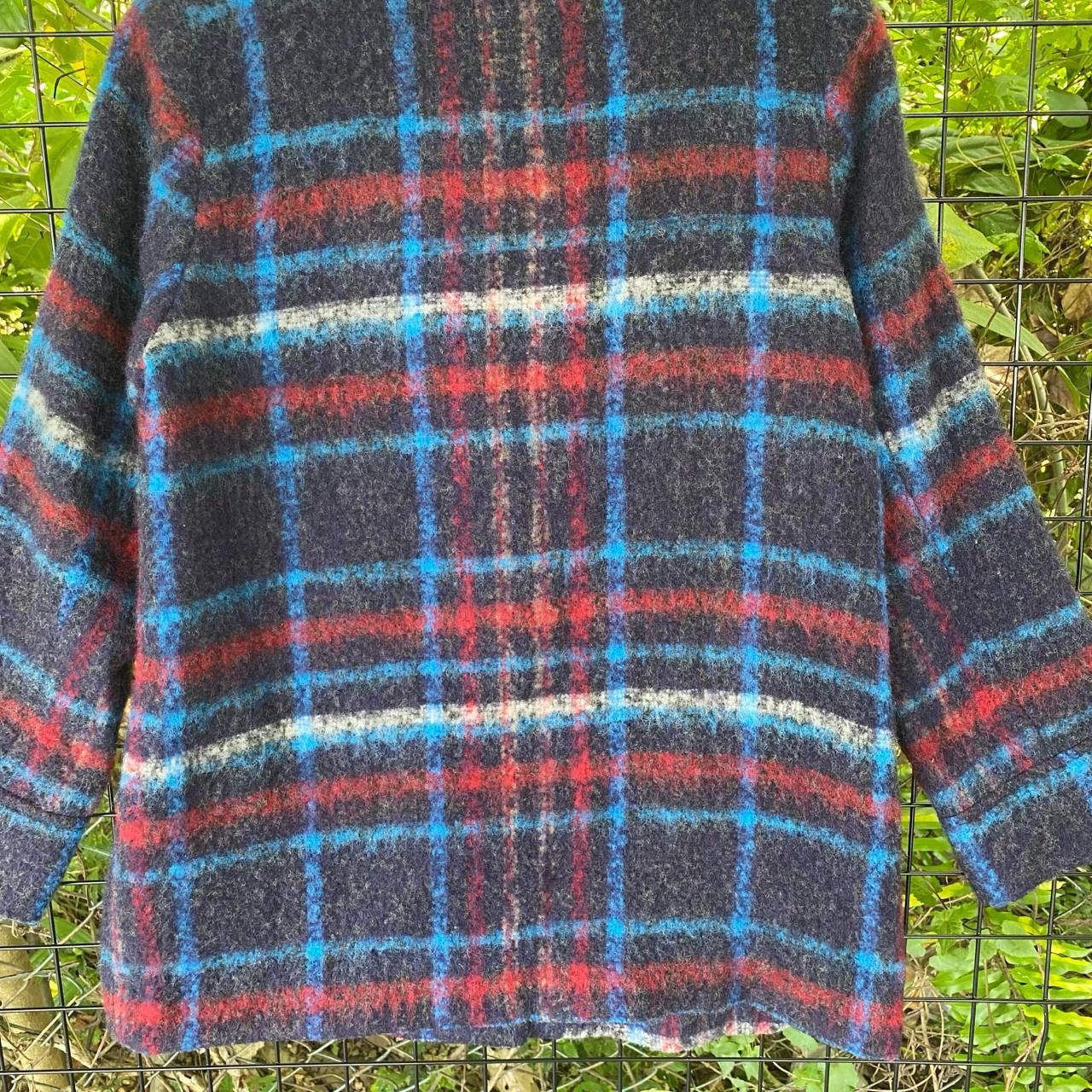 Coeur × Vintage Vintage Ne Shadow Plaid Jacket Size L / US 10 / IT 46 - 8 Thumbnail